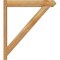 Ekena Millwork Traditional Arts & Crafts Rough Sawn Outlooker, Western Red Cedar, 6"W x 34"D x 38"H OUT06X34X38TRA03RWR - alternate 3